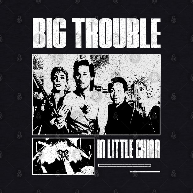 big trouble black and white dramatic edition by KyleCreated